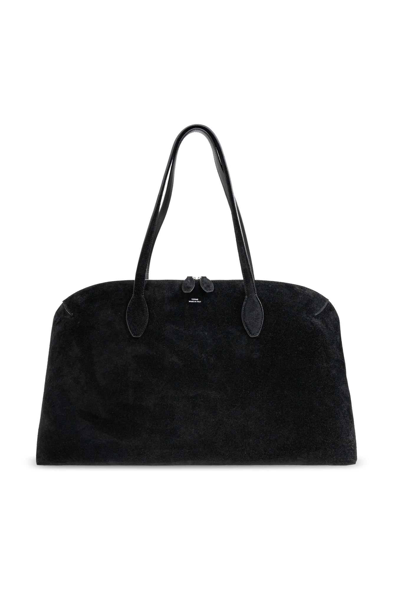 トートバッグ toteme FW25 \"SUEDE DAY\" TOTE BAG (252 WAL0082 LE0004 001) Suede day tote black – TOTEME